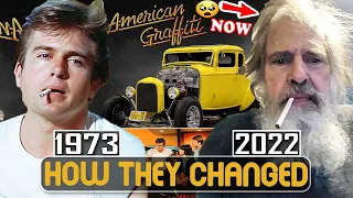 AMERICAN GRAFFITI 1973 Cast Then and Now 2022 Thanks For The Memories