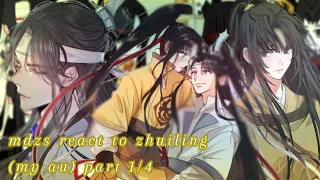 mdzs react to zhuiling (my au)|•1/4|•hope you all like it😁😁