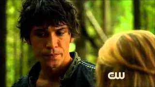 The 100 [1x05] - Bellarke moments "Where is the radio?"
