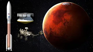 Perseverance Rover Landing On Mars - KSP RSS RO CINEMATIC