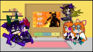 afton family react to play with fire