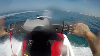 Cyprus paphos Water Sports Jetski 2019 (Gopro)