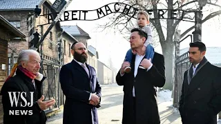 Watch: Elon Musk Visits Auschwitz Death Camp, Speaks With Ben Shapiro | WSJ News