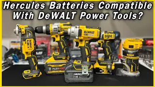 Does DeWALT Work With Hercules Batteries?