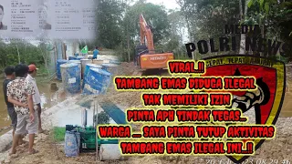 Virall..!! PETI Diduga Tambang Ilegal di Kapuas Hulu Kalbar