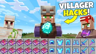 How To Get The BEST Villager TRADES In Minecraft Bedrock! (Top 10 Villager Hacks)