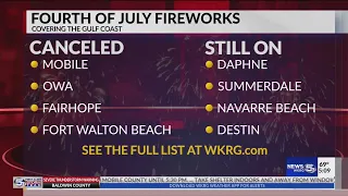 VIDEO: Fourth of July fireworks canceled