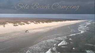 Asmr Beach Camping | No Talking | 4Runner Overlanding