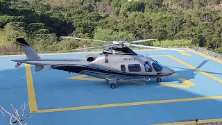 Pouso e decolagem -- Agusta A109E Power -- PR-KCB