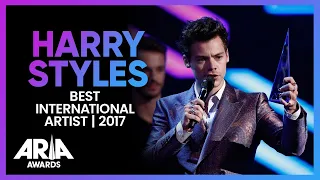 Harry Styles wins Best International Artist | 2017 ARIA Awards