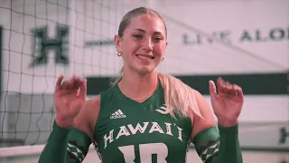 Healthier Hi-Lights: Kate Lang (University of Hawaii Women's Volleyball)