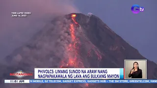 Limang sunod na araw nang nagpapakawala ng lava ang Bulkang Mayon — PHIVOLCS | BT