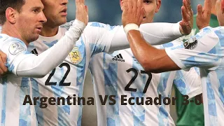 Argentina vs Ecuador 1 -1 | Extended Highlights & All Goal 2022 HD