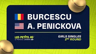 Les Petits As 2023 | Girls Singles 2R | Maia Ilinca Burcescu vs Annika Penickova