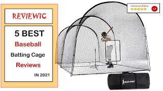 ✅ Best Batting Cage for Backyard in 2023 ✨ Top 5 [Tested & Reviewed]