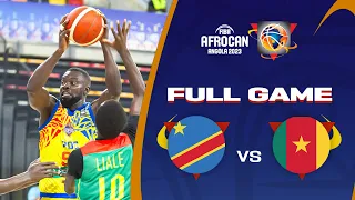 Congo DR v Cameroon | Full Basketball Game | FIBA AfroCAN 2023