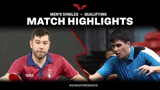 Benedek Olah vs Niagol Stoyanov | MS Qual | Singapore Smash 2023