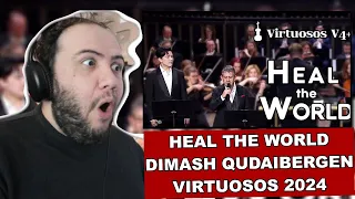 Heal the World - Dimash Qudaibergen, P.Domingo Jr, Miklósa, Nechayeva, Čulič, Anisovych, PAUL REACTS