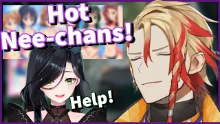 Axel´s RIZZ is TOO STRONG for the HOT NEECHANS! 【Holostars EN | Axel Syrios】