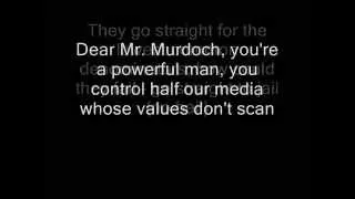 Roger Taylor - Dear Mr Murdoch (Lyrics)