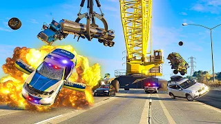 CLAW OF CARNAGE - Extreme BeamNG.Drive Car Chase