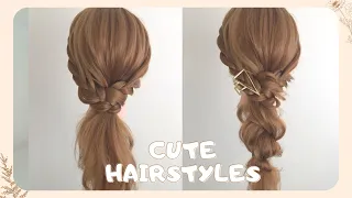 新娘髮型教學 日系新娘造型！ Half Down Half Up Hairstyle！Cute Hairstyles! No.37