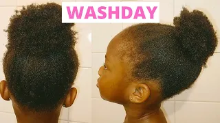 WASH DAY ROUTINE 😭 STYLING  FOR KIDS