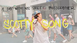 NYC Street Photography on a Hot Day // Walkie Talkie with Scotty Song