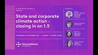 State and corporate climate action – closing in on 1 5