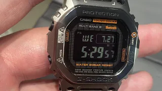 G-Shock Full Titanium Virtual Armor Limited Edition Watch GShock GMW-B5000TVB-1