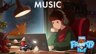 Purrple cat - Winter Morning (Rocket league - Frosty Fest 2022 feat. Lofi Girl)