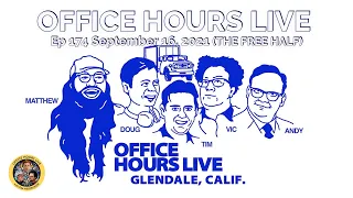 Andy Richter, Matthew E. White on Office Hours Live (Ep 174 9/16/2021)