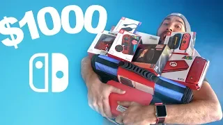 $1000 Nintendo Switch Accessories Haul