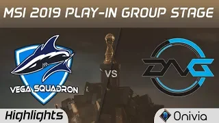 VEG vs DFM Highlights MSI 2019 Play in Group Stage Vega Squadron vs Detonation Focus Me by Onivia