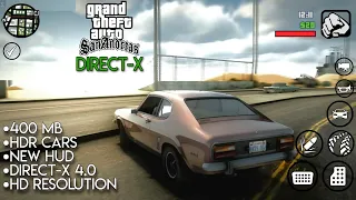 (400 MB ONLY) GTA SA Direct X 5.0 Android RTX Modpack - Immersive Graphics For GTA SA for Android