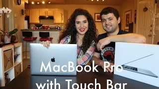 MacBook Pro with touch bar/Распаковка+краткий обзор MacBook Pro 2016