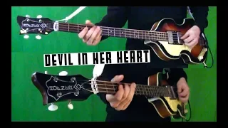 Devil In Her Heart - Bass Cover - Isolated Hofner