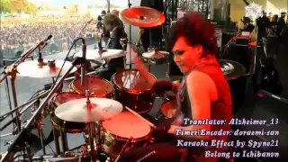 [Vietsub] - AGONY - Gazette - Inazuma rock festival live - 2012