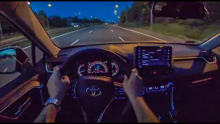 Toyota RAV4 Night | 4K POV Test Drive #257 Joe Black