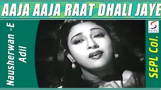 Aaja Aaja Raat Dhali Jaye | Lata Mangeshkar @ Nausherwan E Adil | Raaj Kumar, Mala Sinha