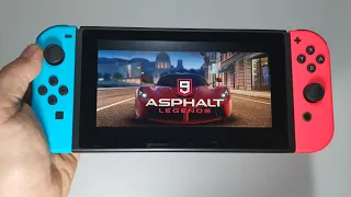Asphalt 9 Legends Nintendo Switch handheld gameplay