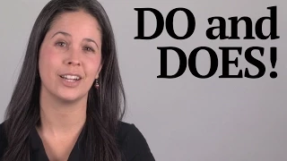 DO and DOES Reduction -- American English Pronunciation