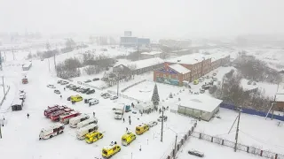 Траур по погибшим на шахте "Листвяжная"