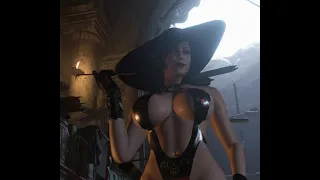 lady dimitrescu in sexy bikini pc mod Resident Evil VILLAGE