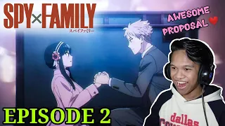 BEST PROPOSAL EVER! | Spy x Family Episode 2 Reaction