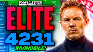 Julian Nagelsmann's INVINCIBLE 4-2-3-1 FM23 Tactics! x4🏆 | Football Manager 2023 Tactics