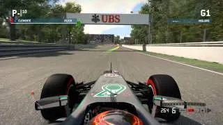 F1 2013 Mercedes Amg Hot lap Career mode on Montreal 1.13.175