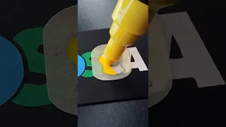 (#asmr alert ⚠️) Dibujo el logo de Posca 💦