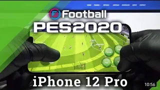 I phone 12 🤩my first pes gameplay 😍‘ With 60 FPS 🥰🤩