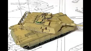 프라모델 제작의뢰 작업 도색중 M1A2 Abrams MBT (plamodel/Scale Model)